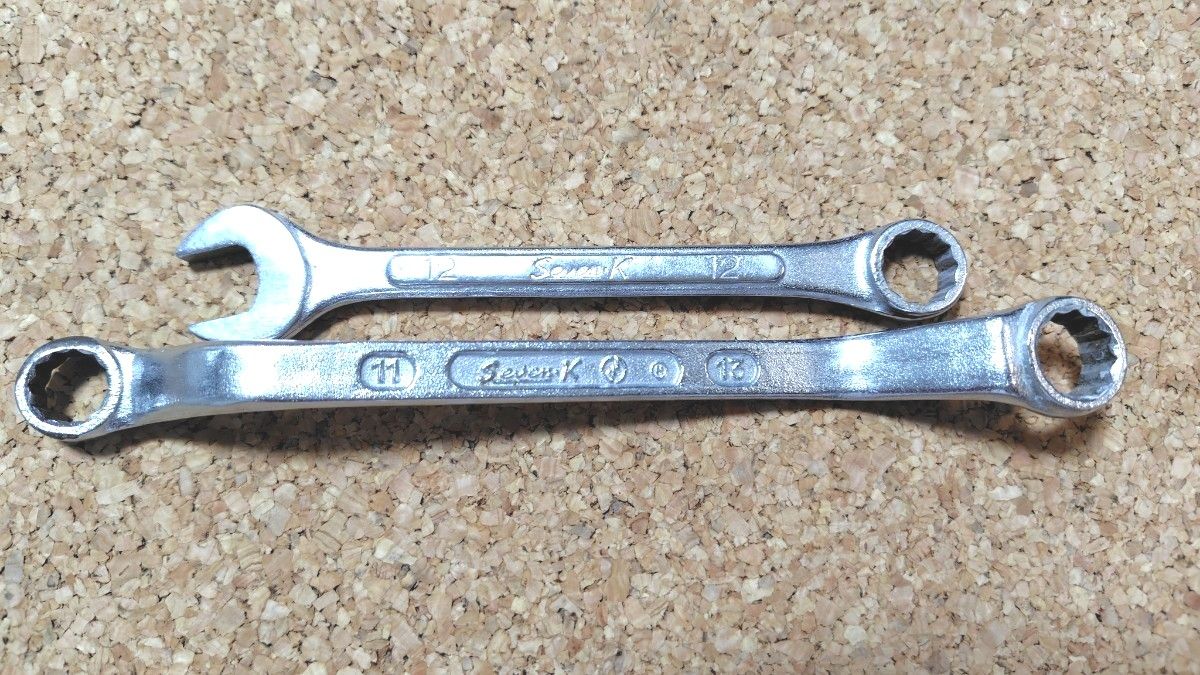 セブンK 12mmオフセット/コンビネーション11×12mm メガネレンチ セブンK 12mmオフセット/コンビネーション11×12mm メガネレンチ