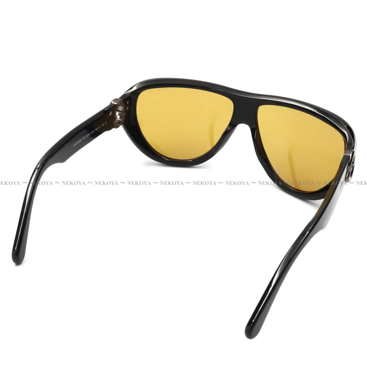 MONCLER ML0246 01E ANODIZE サングラス ブラック モンクレール MONCLER ML0246 01E ANODIZE サングラス ブラック モンクレール