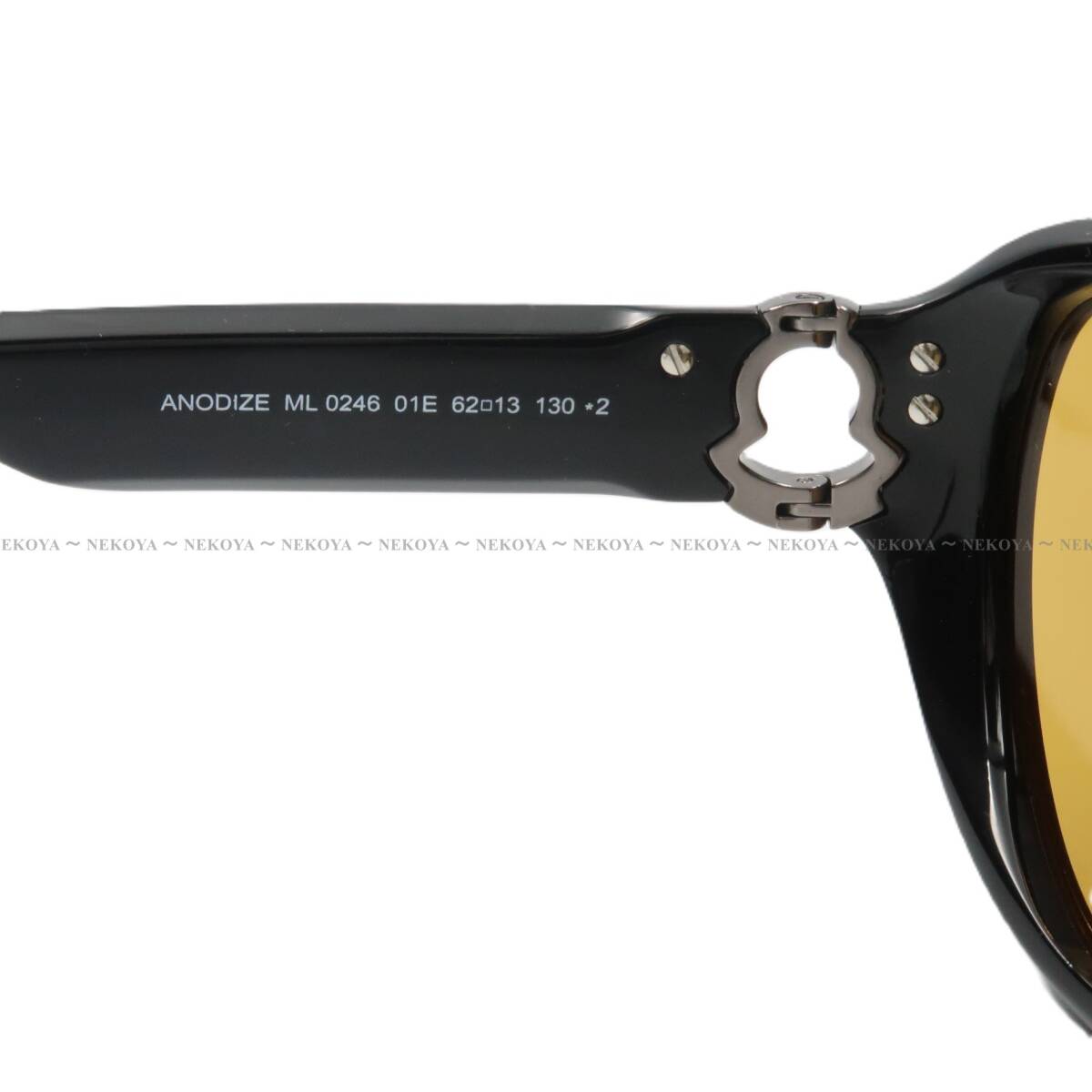 MONCLER ML0246 01E ANODIZE サングラス ブラック モンクレール MONCLER ML0246 01E ANODIZE サングラス ブラック モンクレール