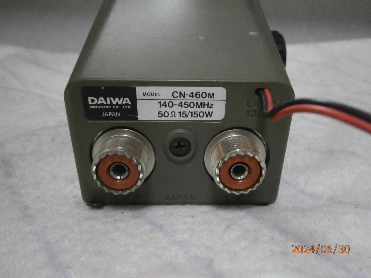 ダイワ CN-710 SWR計 メーター角に割れ有り ダイワ CN-710 SWR計 メーター角に割れ有り