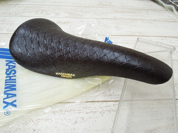 ■M★アウトレット品(新品)カシマックス エアロ★革張りサドル(茶)■//Q772