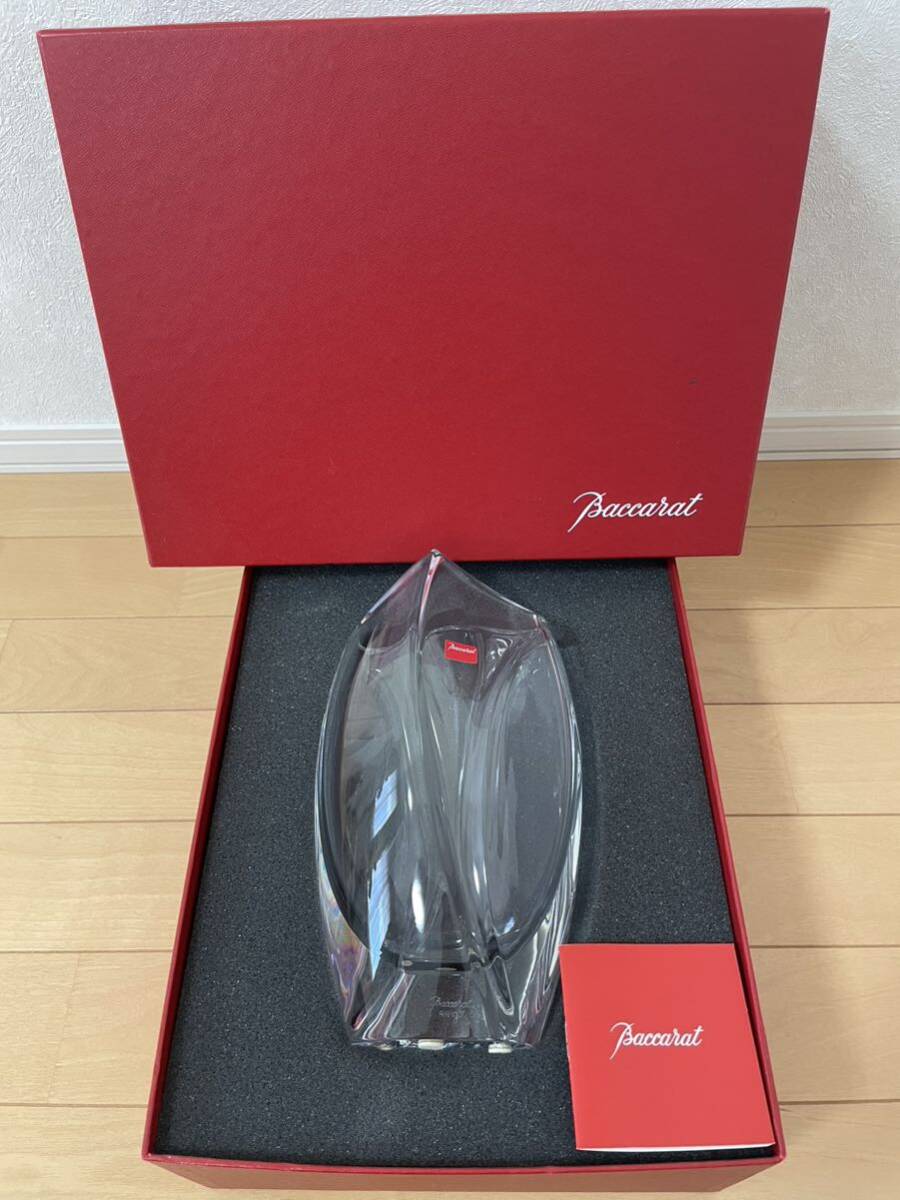 ☆中古品☆ Baccarat バカラ RRigot リゴット フラワーベース ☆中古品☆ Baccarat バカラ RRigot リゴット フラワーベース