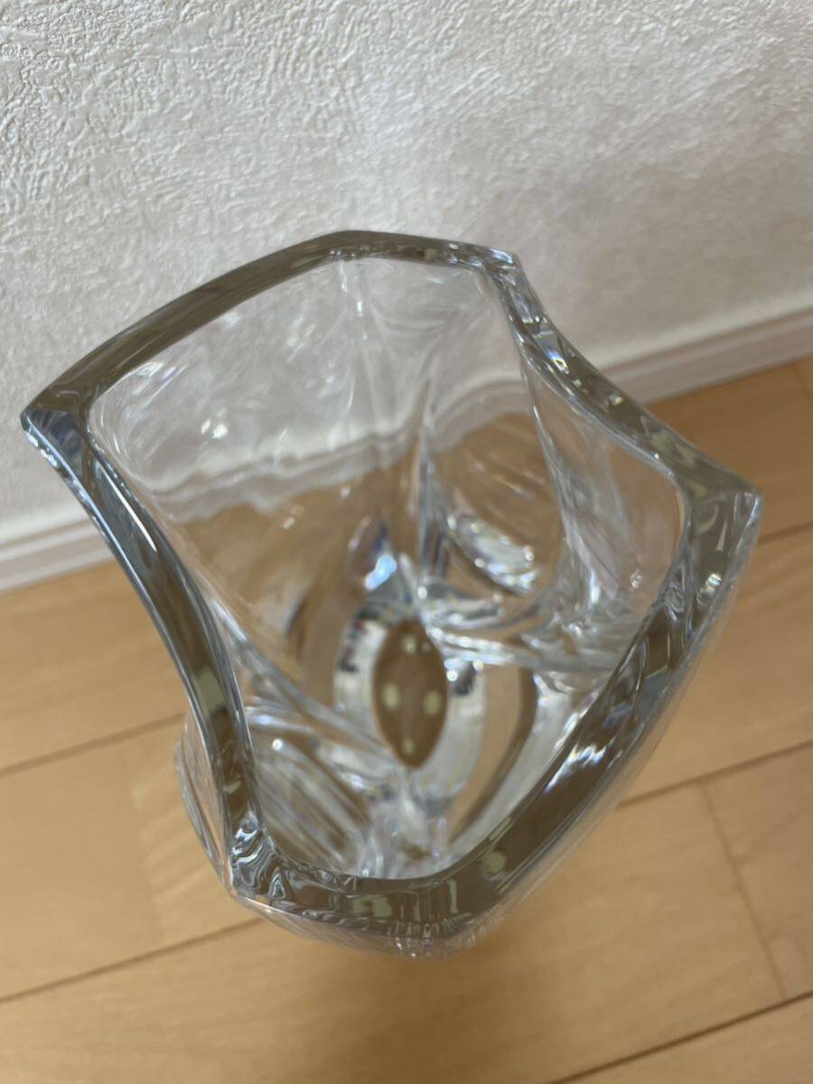 ☆中古品☆ Baccarat バカラ RRigot リゴット フラワーベース ☆中古品☆ Baccarat バカラ RRigot リゴット フラワーベース