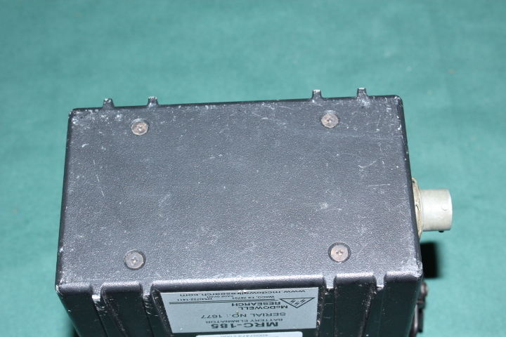 沖縄米軍使用 ROVER MRC-185 バッテリーエリミネーター ブラックカラー 良品 動作未確認 資料用 コレクショなどに_画像5