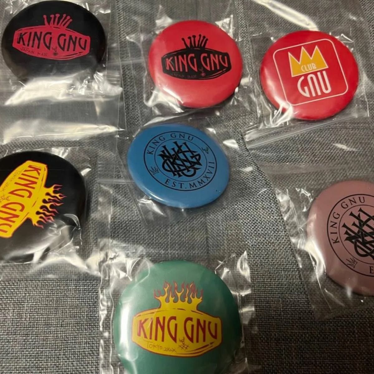 King Gnu CLOSING CEREMONY FC限定ガチャ 全種 コンプ King Gnu CLOSING CEREMONY FC限定ガチャ 全種 コンプ