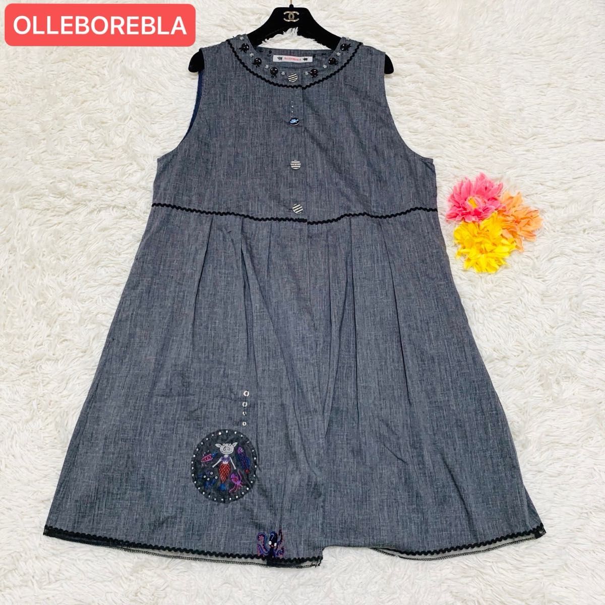 美品】OLLEBOREBLA アルベロベロ 中綿ベスト ぶたさん サーカス 美品】OLLEBOREBLA アルベロベロ 中綿ベスト ぶたさん サーカス
