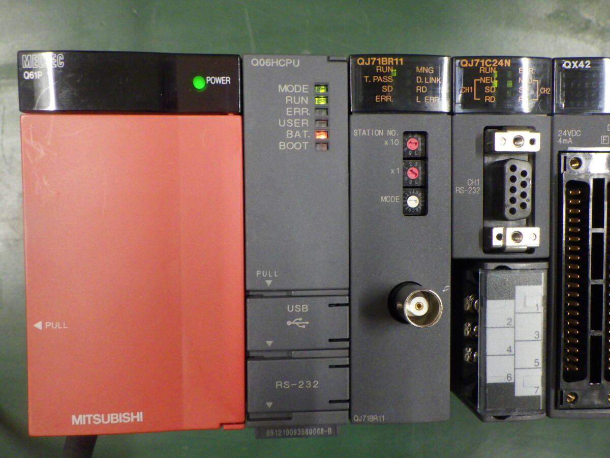 三菱電機 MELSEC PLC シーケンサー Qシリーズ Q312B Q06HCPU 三菱電機 MELSEC PLC シーケンサー Qシリーズ Q312B Q06HCPU