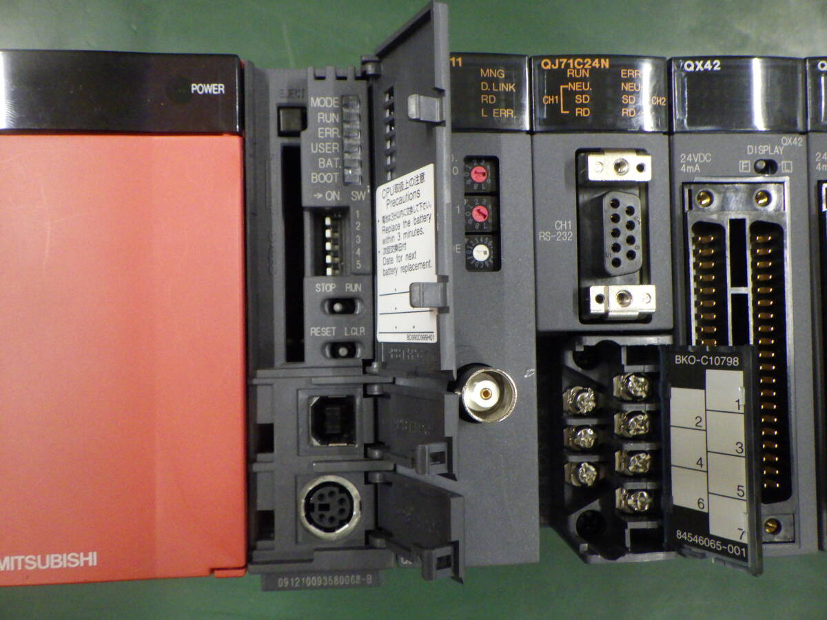 三菱電機 MELSEC PLC シーケンサー Qシリーズ Q312B Q06HCPU 三菱電機 MELSEC PLC シーケンサー Qシリーズ Q312B Q06HCPU