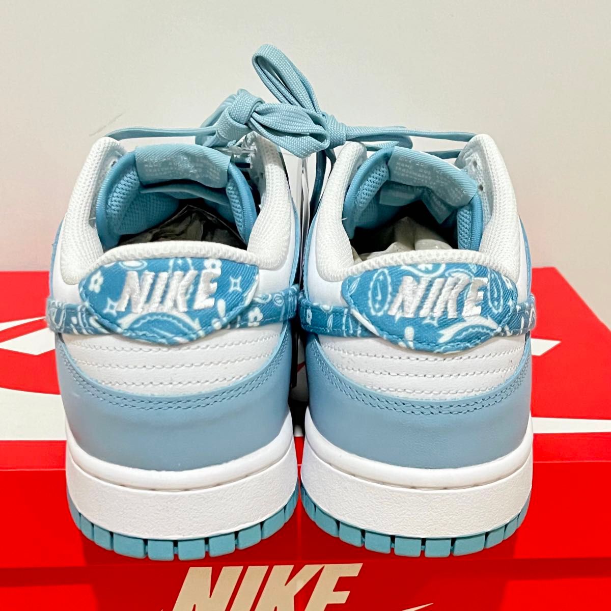 新品29cm】Nike WMNS Dunk Low ESS Blue Paisley ナイキ ダンク 新品29cm】Nike WMNS Dunk Low ESS Blue Paisley ナイキ ダンク