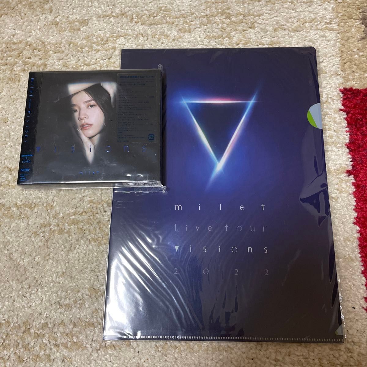 milet visions (初回生産限定盤A) &クリアファイル付き&ツアー milet visions (初回生産限定盤A) &クリアファイル付き&ツアー