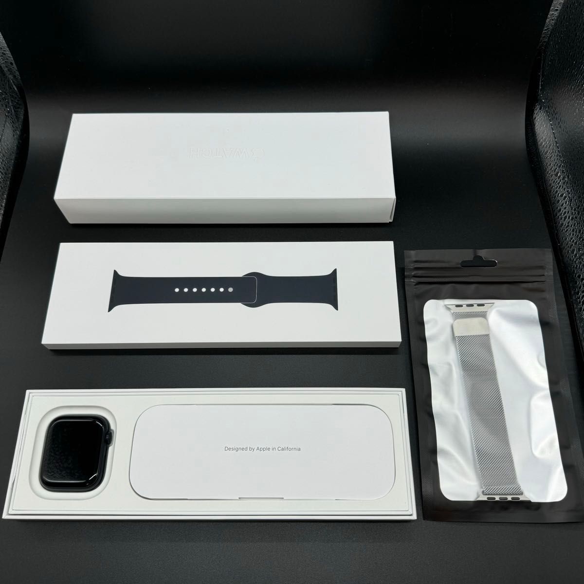 極美品 Apple Watch 9 GPSモデル 45mm ミッドナイトアルミニウム 極美品 Apple Watch 9 GPSモデル 45mm ミッドナイトアルミニウム