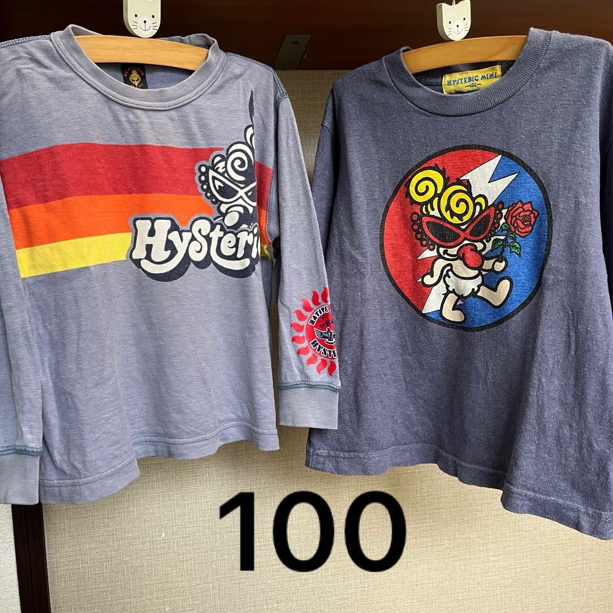 【ヒステリック　ミニ】hysteric mini ロンT Tシャツ　100
