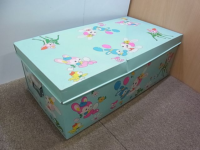 Yahoo!オークション - 【NG433】レトロポップ 衣装ケース ブリキ Yahoo!オークション - 【NG433】レトロポップ 衣装ケース ブリキ