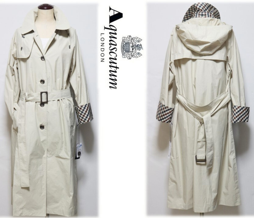 新品タグ付き【Aquascutum LONDON アクアスキュータム】レイン 新品タグ付き【Aquascutum LONDON アクアスキュータム】レイン