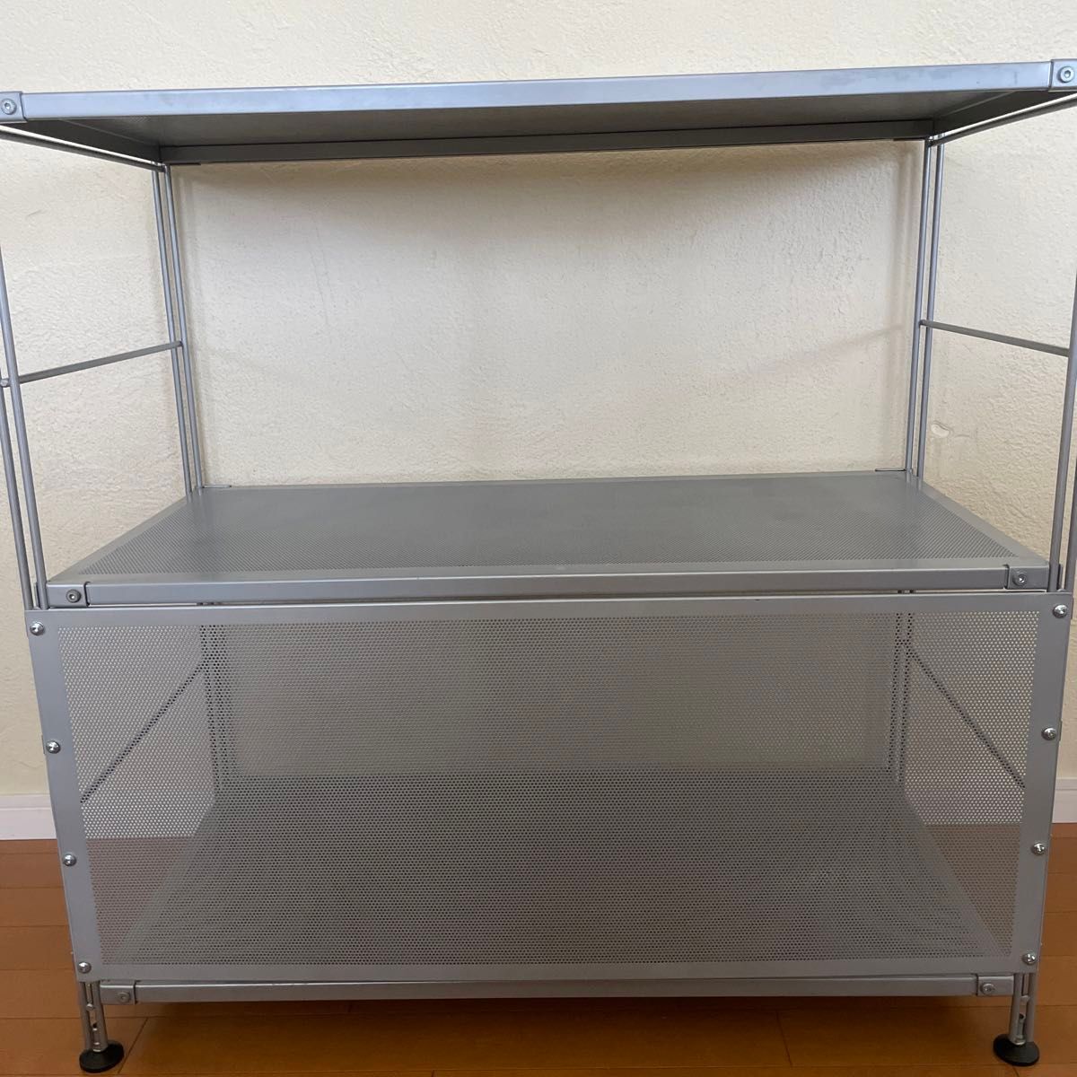 ご成約済み】解体後おてがる配送 無印良品 スチールユニット ご成約済み】解体後おてがる配送 無印良品 スチールユニット