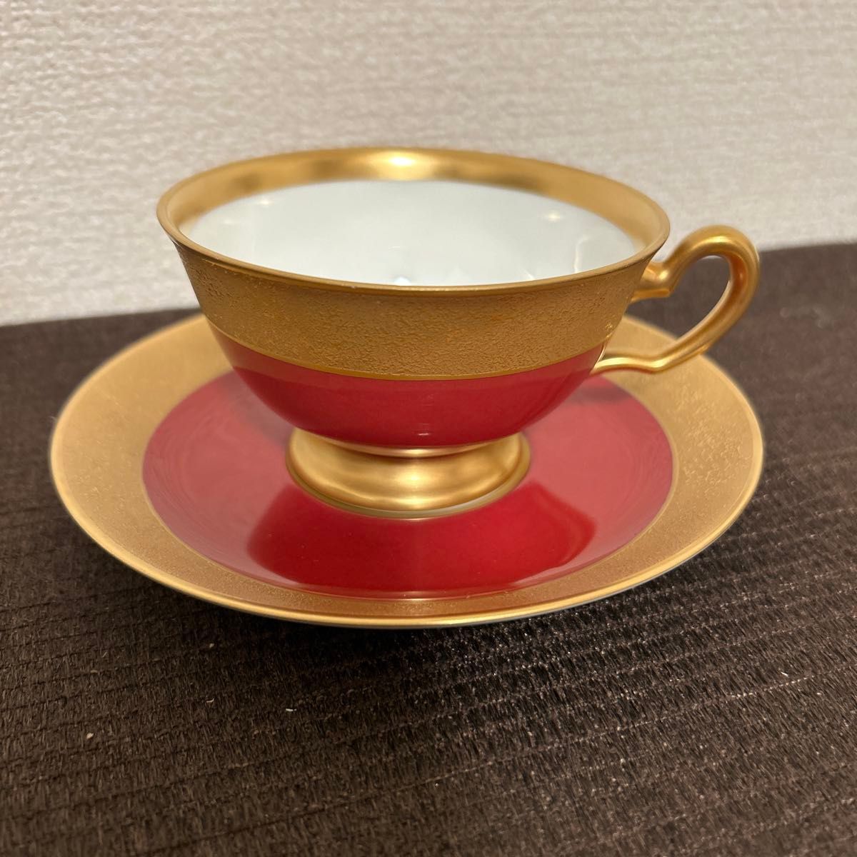 大倉陶園 漆蒔 マロン 金蝕 ティー カップ&ソーサー|Yahoo 大倉陶園 漆蒔 マロン 金蝕 ティー カップ&ソーサー|Yahoo