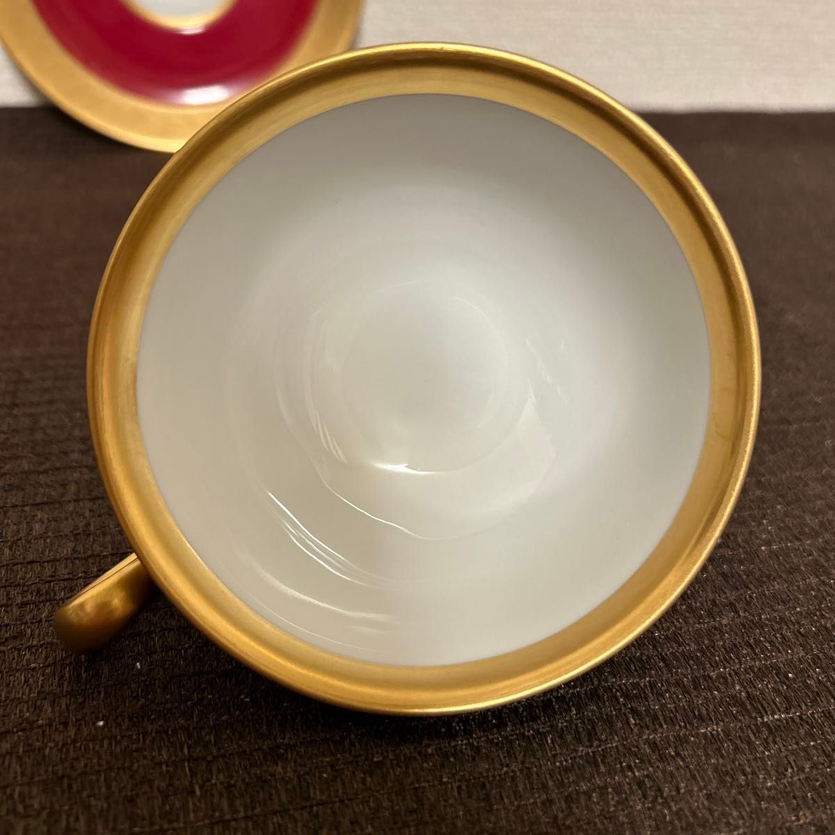 大倉陶園 漆蒔 マロン 金蝕 ティー カップ&ソーサー|Yahoo 大倉陶園 漆蒔 マロン 金蝕 ティー カップ&ソーサー|Yahoo