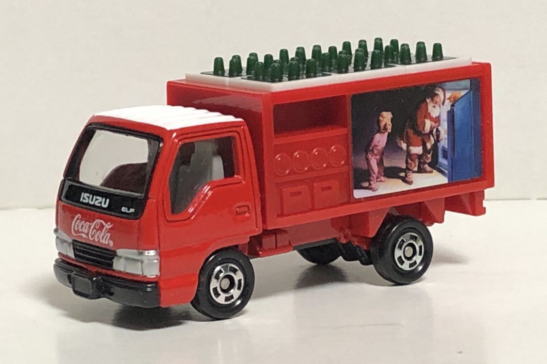 トミカくじ8 コカ・コーラ アート コレクション いすゞ エルフ ルートトラック ボトルカー トラック 配送車 コカコーラ 絶版 コーラ ISUZU_画像1