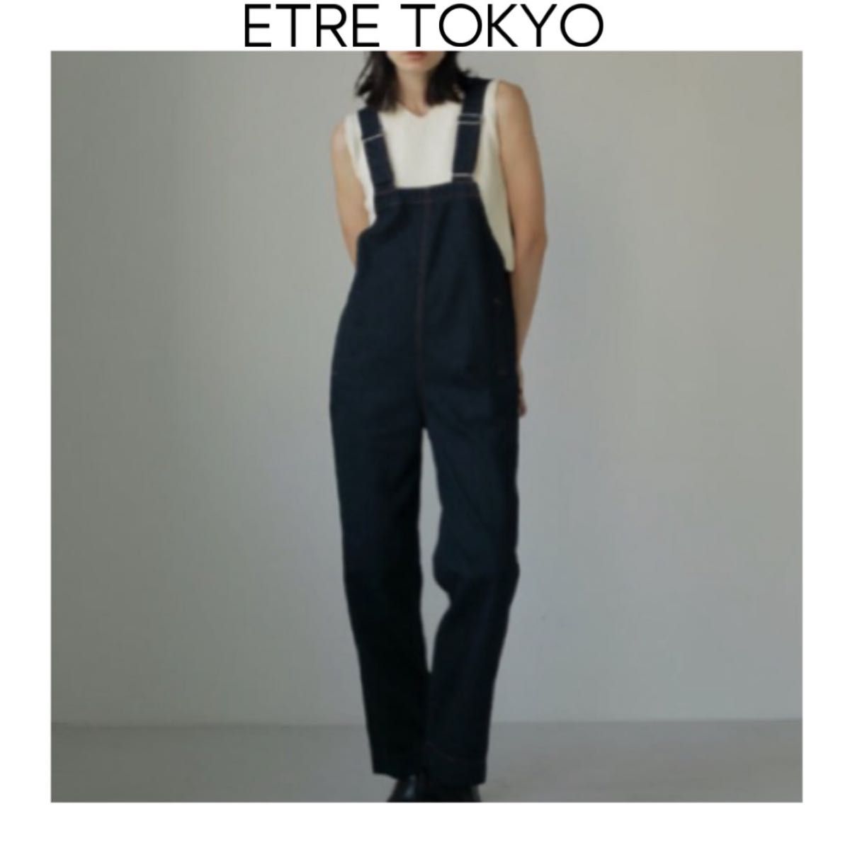ETRE TOKYO デニムオールインワン インディゴ エトレトウキョウ ETRE TOKYO デニムオールインワン インディゴ エトレトウキョウ