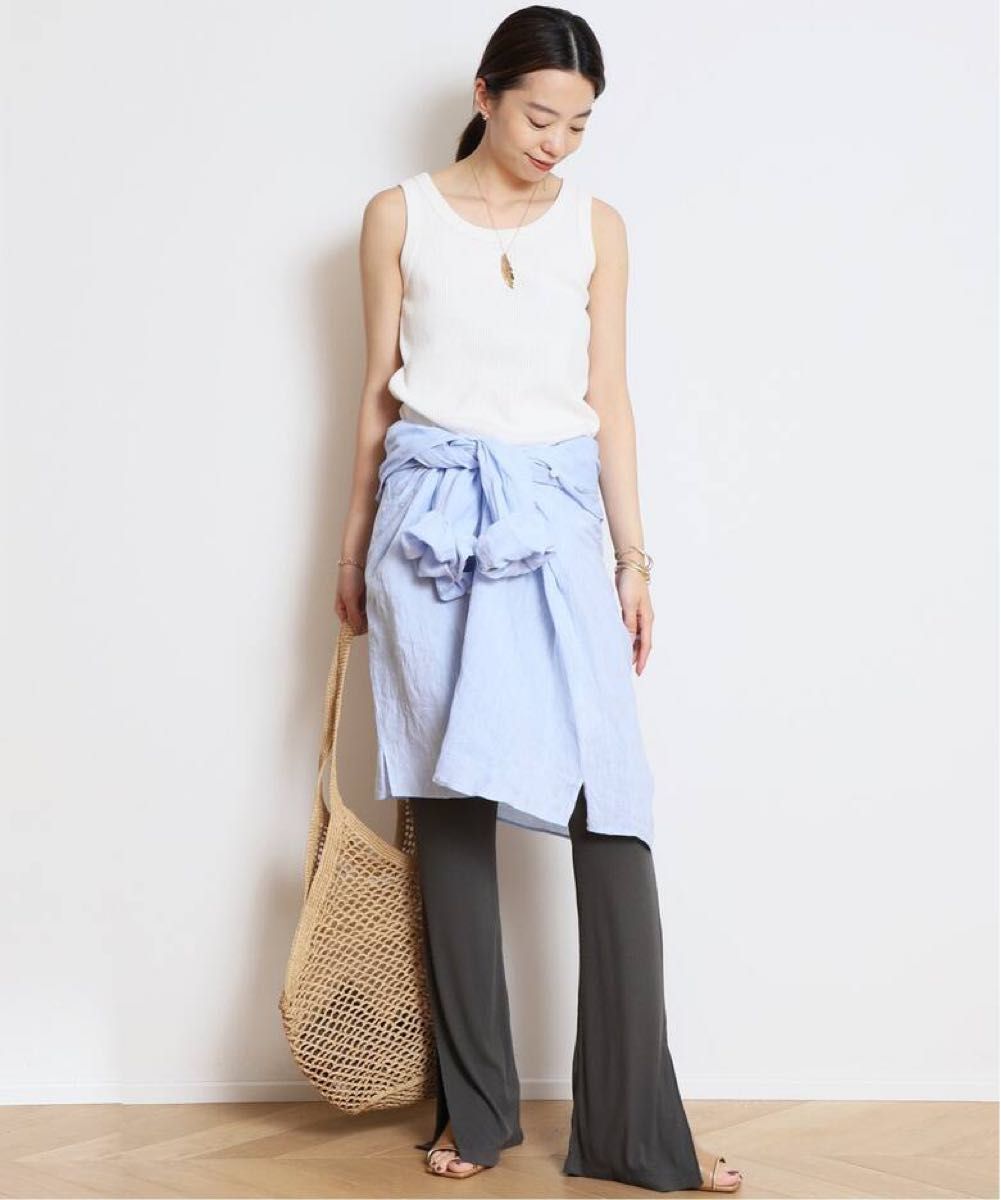 MUSE de Deuxieme Classe viscose rib パンツ MUSE de Deuxieme Classe viscose rib パンツ|Yahoo!フリマ(旧