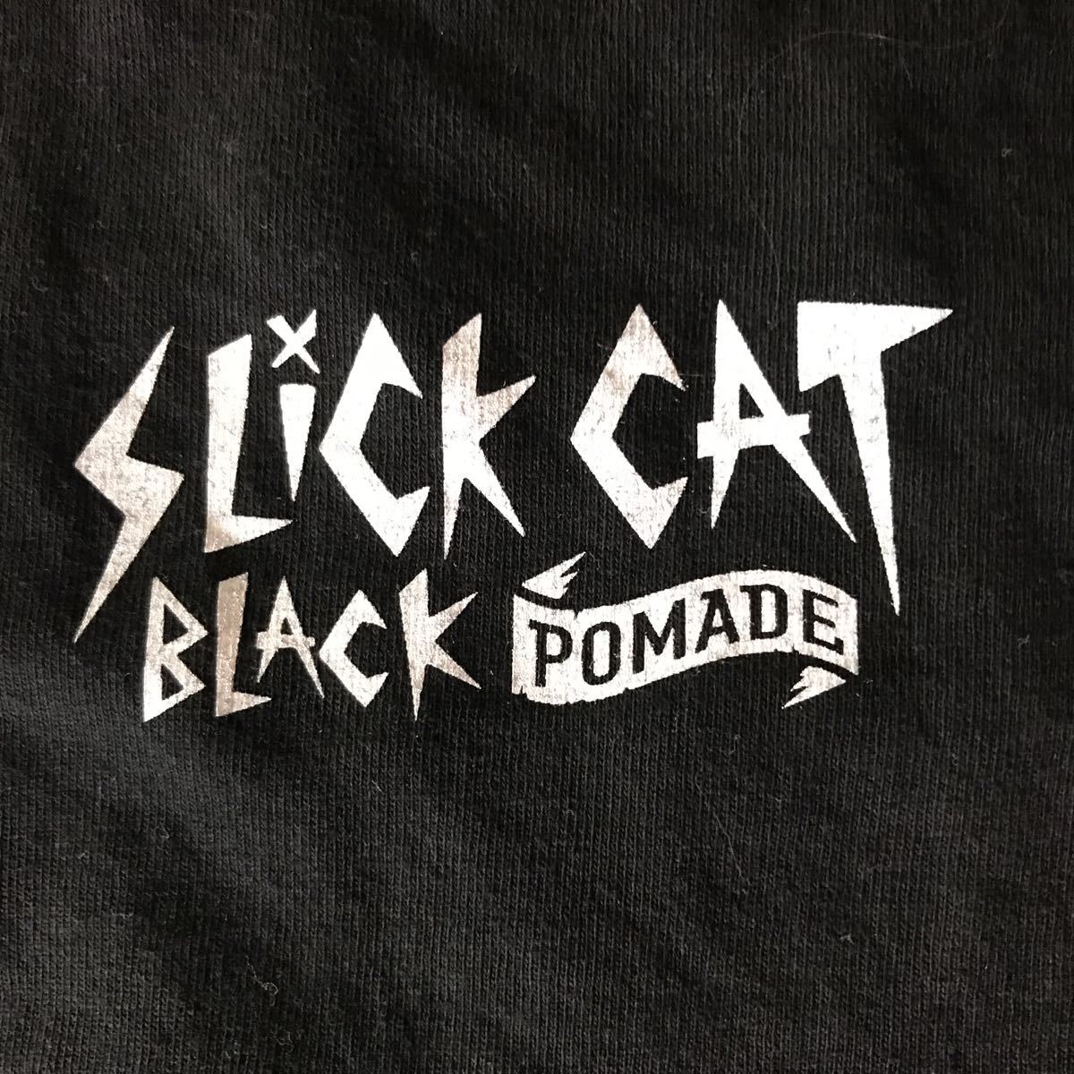 POMADE SLick CAT BLACK (ポマード)半袖Tシャツ_画像2