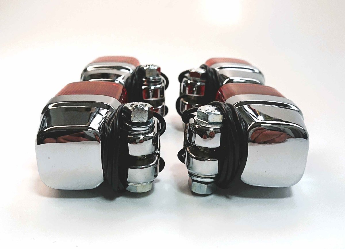 CGC-11 ヨーロピアンウインカー 4個(gè)　GS750/GT750/GSX400/インパルス/GS400E/GSX400FW/GT380/ウルフ/RG185 ウインカー