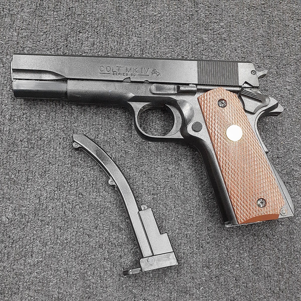 ☆ 【美品】 COLT MK / SERIES'80 ASGK 動作未確認 Yahoo!オークション - コルトガバメント COLT MK IV SERIES 80