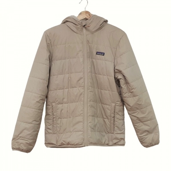パタゴニア Patagonia ブルゾン サイズXXL XL - ベージュ レディース 長袖/中綿/ジップアップ/冬 ジャケット