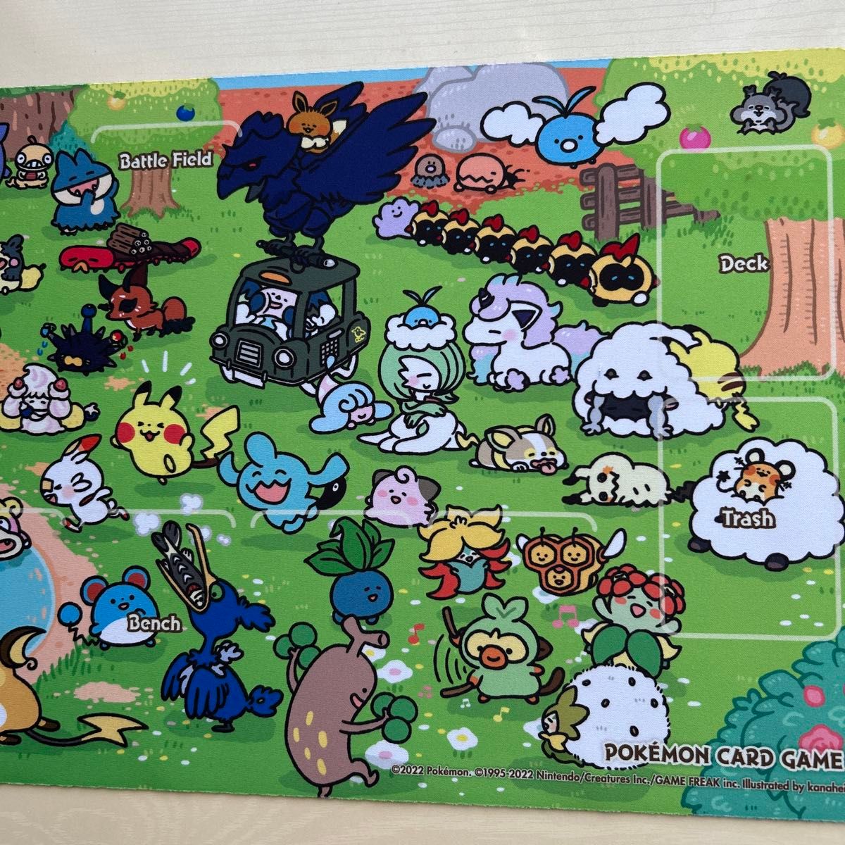 ポケモンカード プレイマット カナヘイコラボ yurutto ゆるっと ポケモンカード プレイマット カナヘイコラボ yurutto ゆるっと