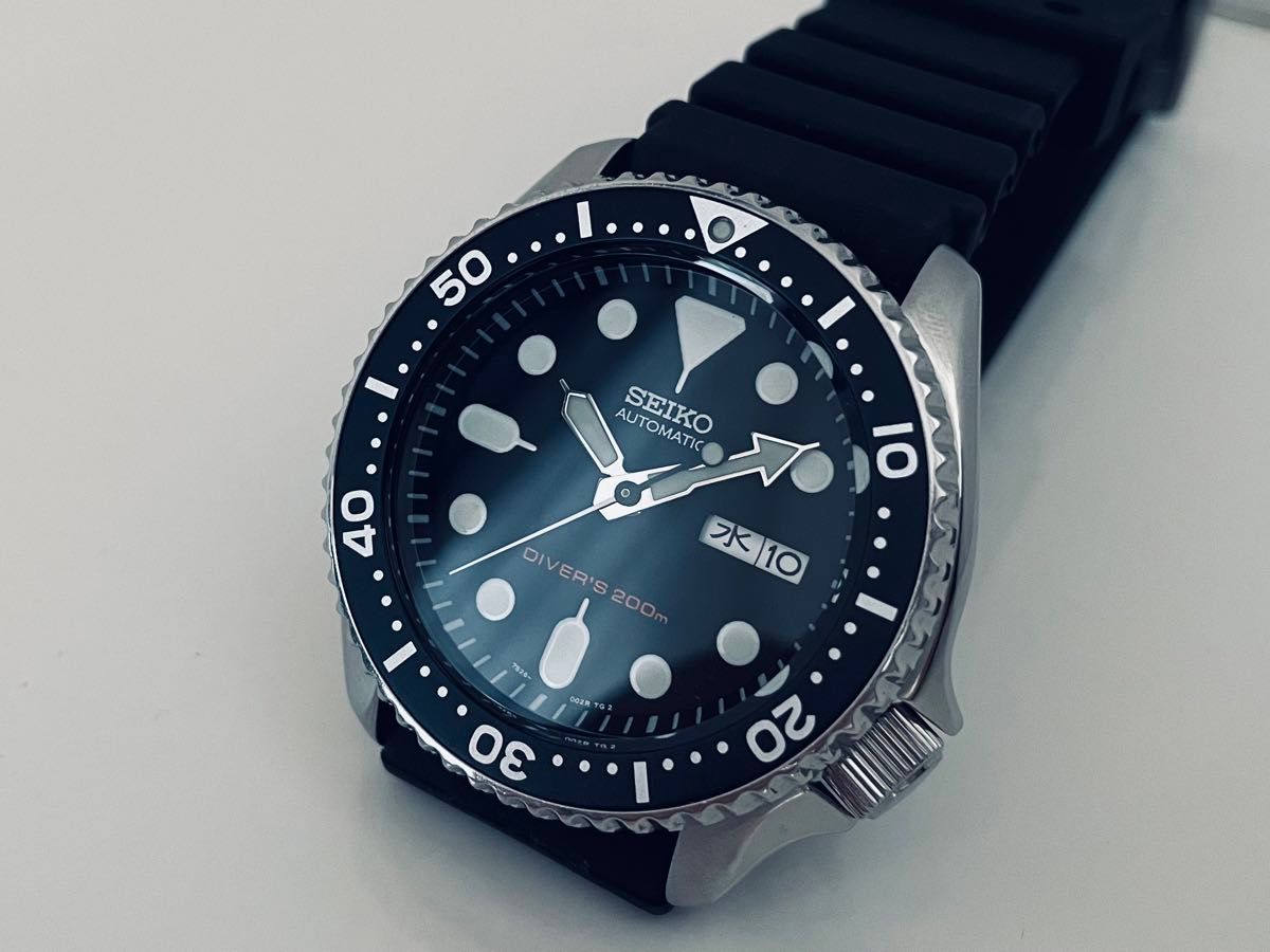 SEIKO セイコー skx007 ブラックボーイ 7s26-0020 中古 美品 SEIKO セイコー skx007 ブラックボーイ 7s26-0020 中古 美品