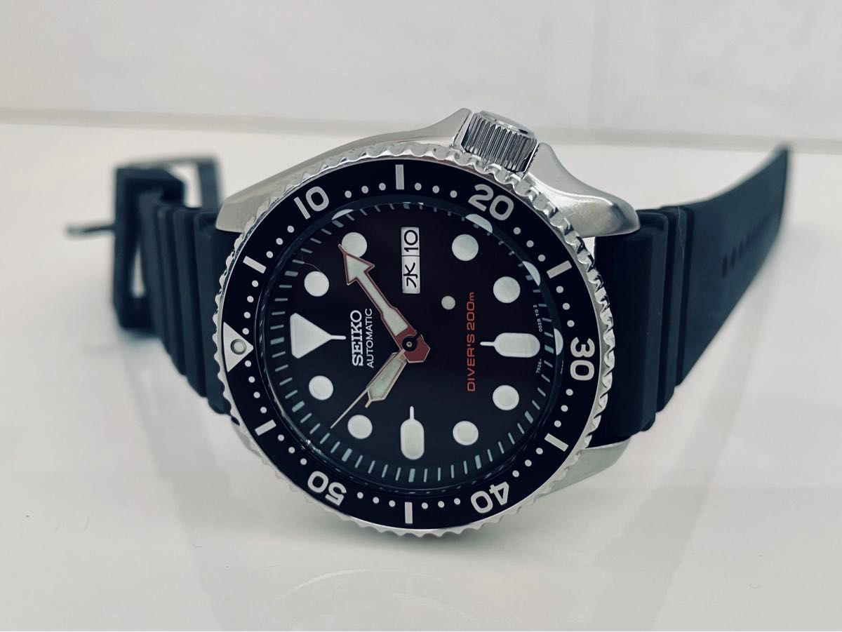 SEIKO セイコー skx007 ブラックボーイ 7s26-0020 中古 美品 SEIKO セイコー skx007 ブラックボーイ 7s26-0020 中古 美品