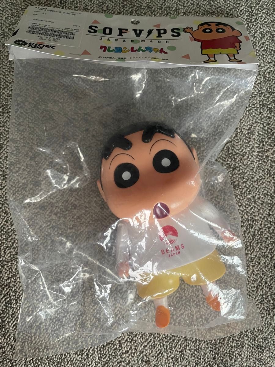 ソフビ クレヨンしんちゃん BEAMS JAPAN SOFVIPS日本製