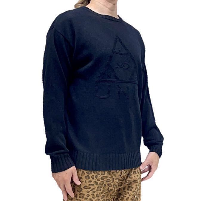 中古 UNIF ユニフ フリーメイソン ブランド ロゴ 編み込み 中古 UNIF ユニフ フリーメイソン ブランド ロゴ 編み込み