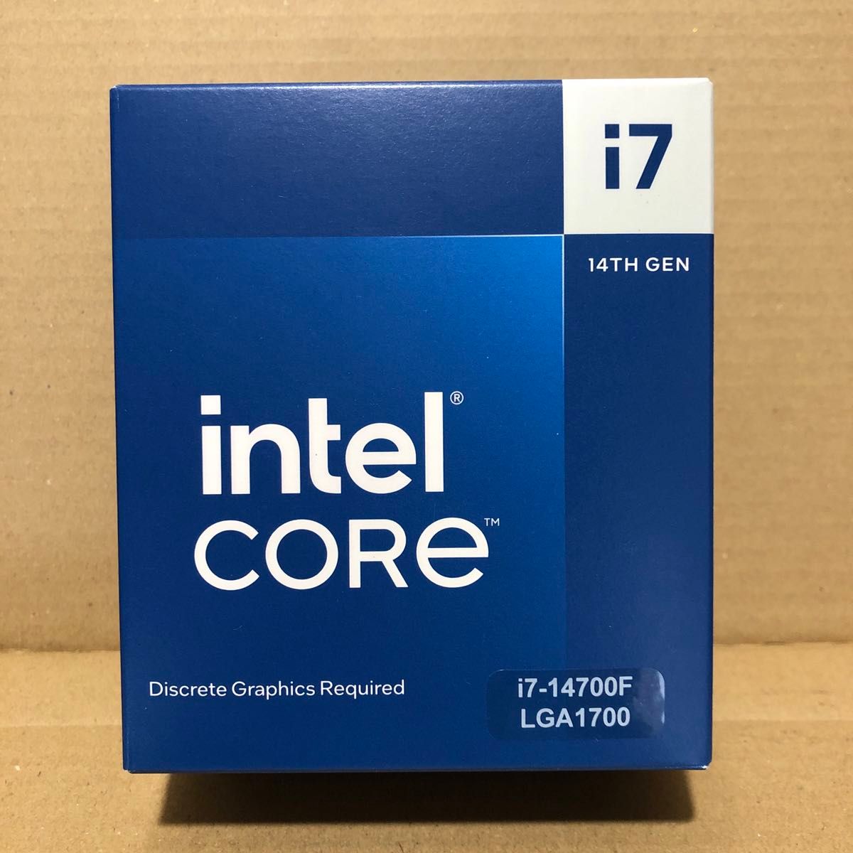 新品未開封 Intel Core i7 14700F BOX|Yahoo!フリマ(旧PayPay 新品未開封 Intel Core i7 14700F BOX|Yahoo!フリマ(旧PayPay
