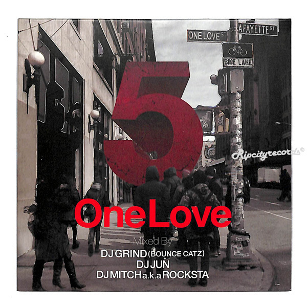 【CD/MIXCD】DJ GRIND DJ JUN DJ MITCH a.k.a ROCKSTA /ONE LOVE_画像1