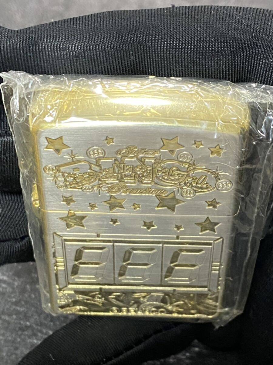 zippo Super BINGO 4面ゴールド 希少モデル 2015年製 zippo Super BINGO 4面ゴールド 希少モデル 2015年製