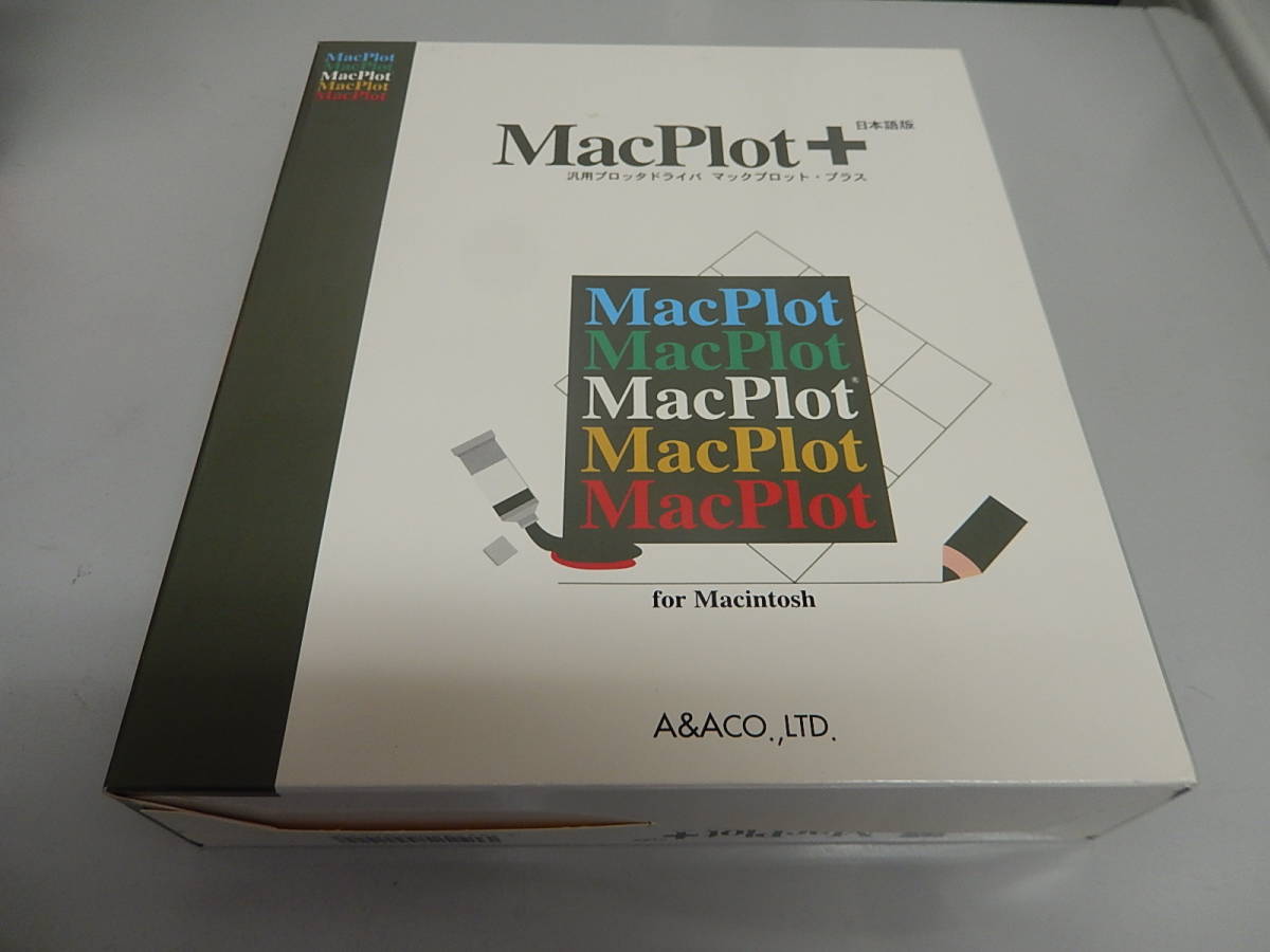  редкость MacPlot+ выпуск на японском языке PC-053