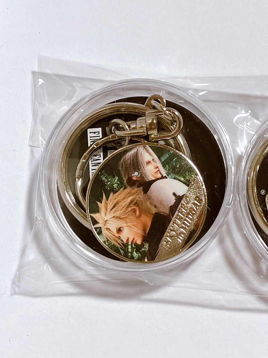 ff7r メダルキーホルダー クラウド セフィロス FF7 スカイツリー
