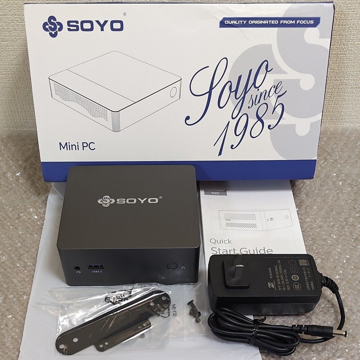 ほぼ新品☆SOYO M2 PLUS N9E Intel N100 16GB SSD 512GB ミニPC ほぼ新品☆SOYO M2 PLUS N9E Intel N100 16GB SSD 512GB ミニPC