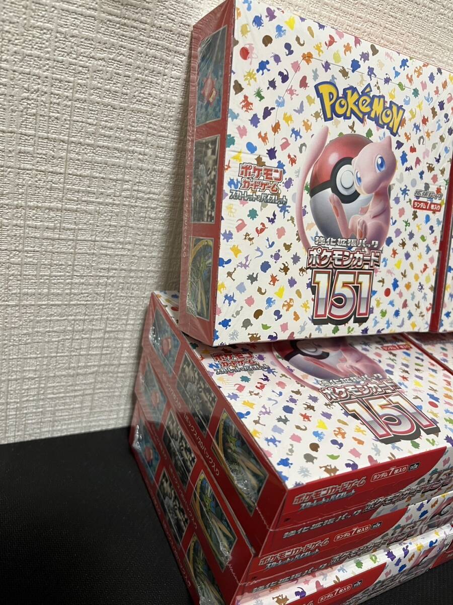  Pokemon Card Game алый & violet усиленный повышение упаковка [ Pokemon карта 151] box 12box