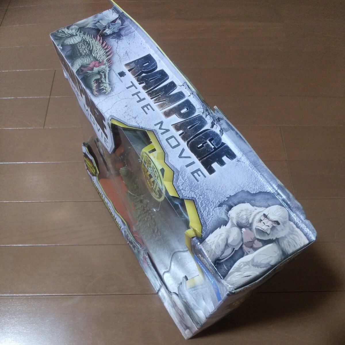 未開封 RAMPAGE THE MOVIE ランペイジ 巨獣大乱闘 巨大ワニ 未開封 RAMPAGE THE MOVIE ランペイジ 巨獣大乱闘 巨大ワニ