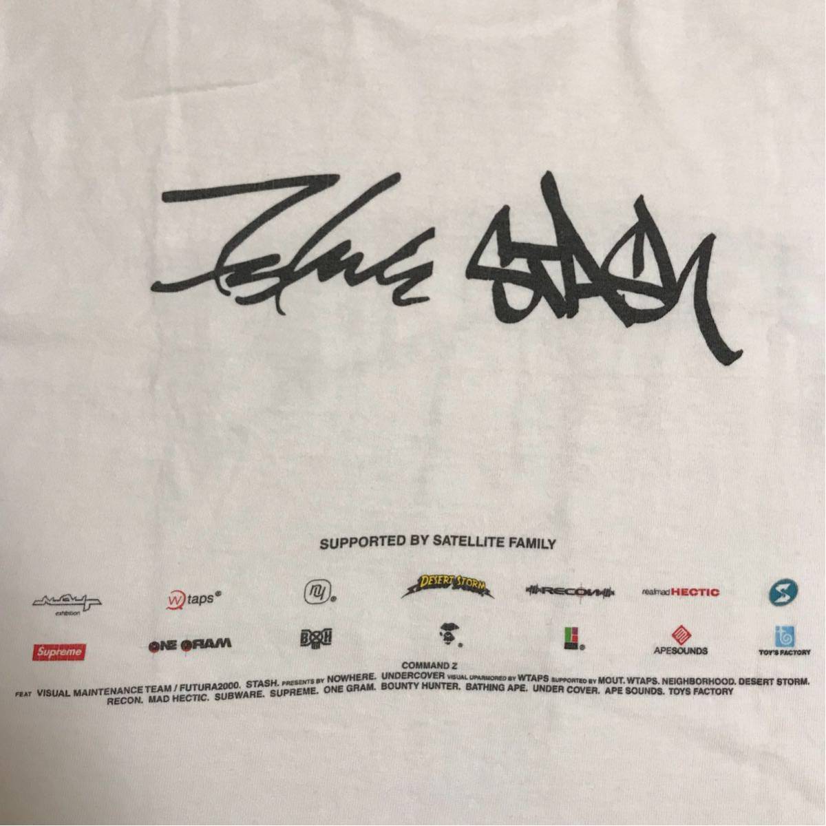 激レア command z Tシャツ a bathing ape BAPE futura stash supreme undercover neighborhood wtaps bounty hunter ベイプ 裏原宿