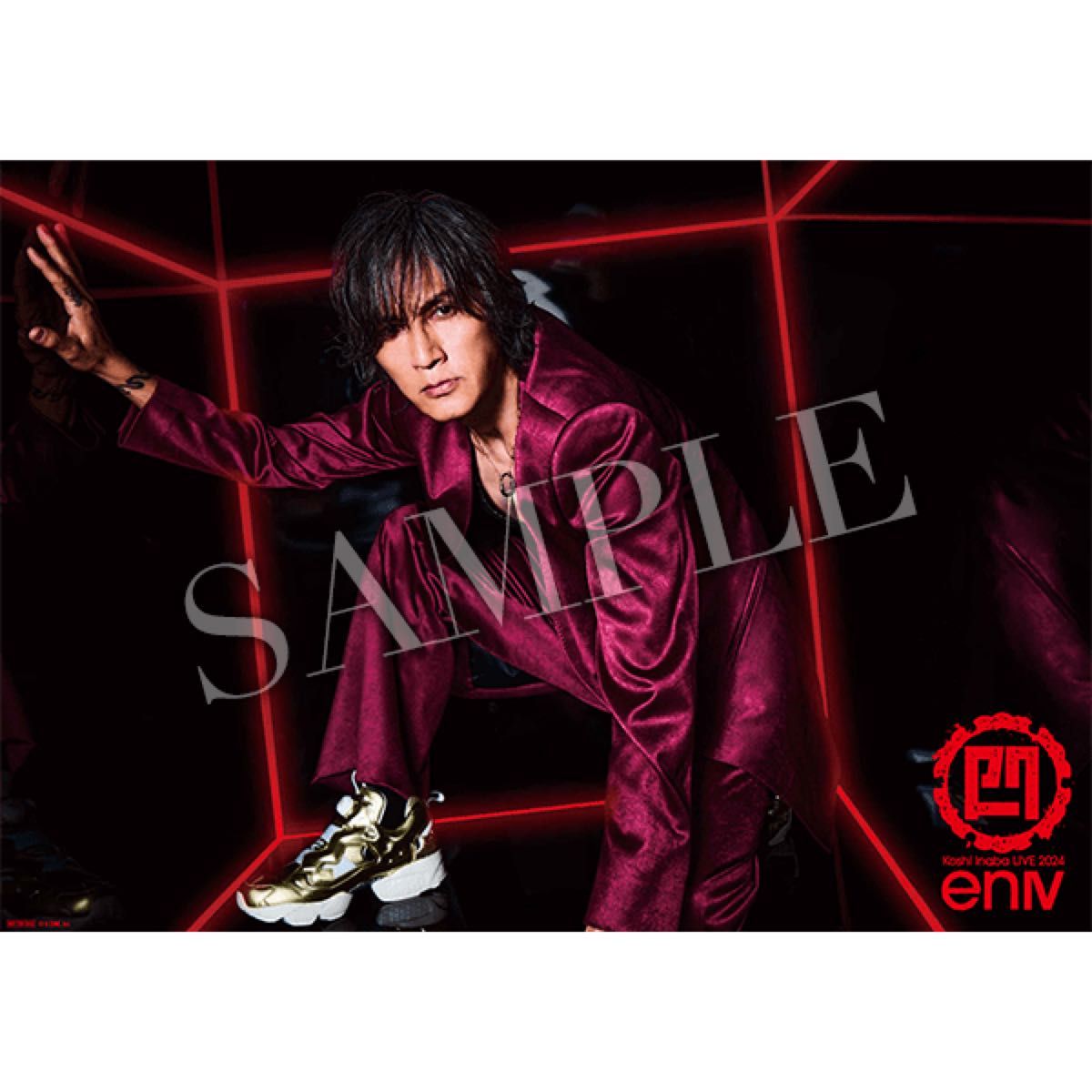 稲葉浩志 en4 会場限定 B2 ポスター A B セット 只者 非売品 稲葉浩志 en4 会場限定 B2 ポスター A B セット 只者 非売品