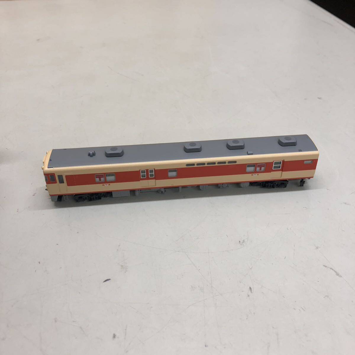④ TOMIX National Railways diesel khaki yu25 shape N gauge used present condition goods railroad model 