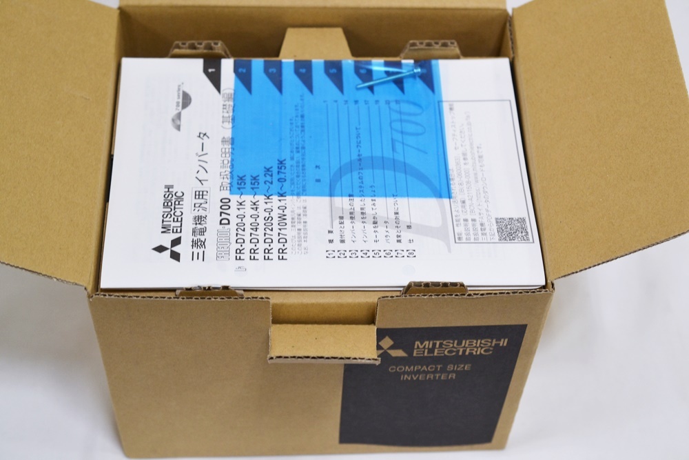 Yahoo!オークション - 未使用 三菱電機 インバータ FR-D720-2.2K Yahoo!オークション - 未使用 三菱電機 インバータ FR-D720-2.2K
