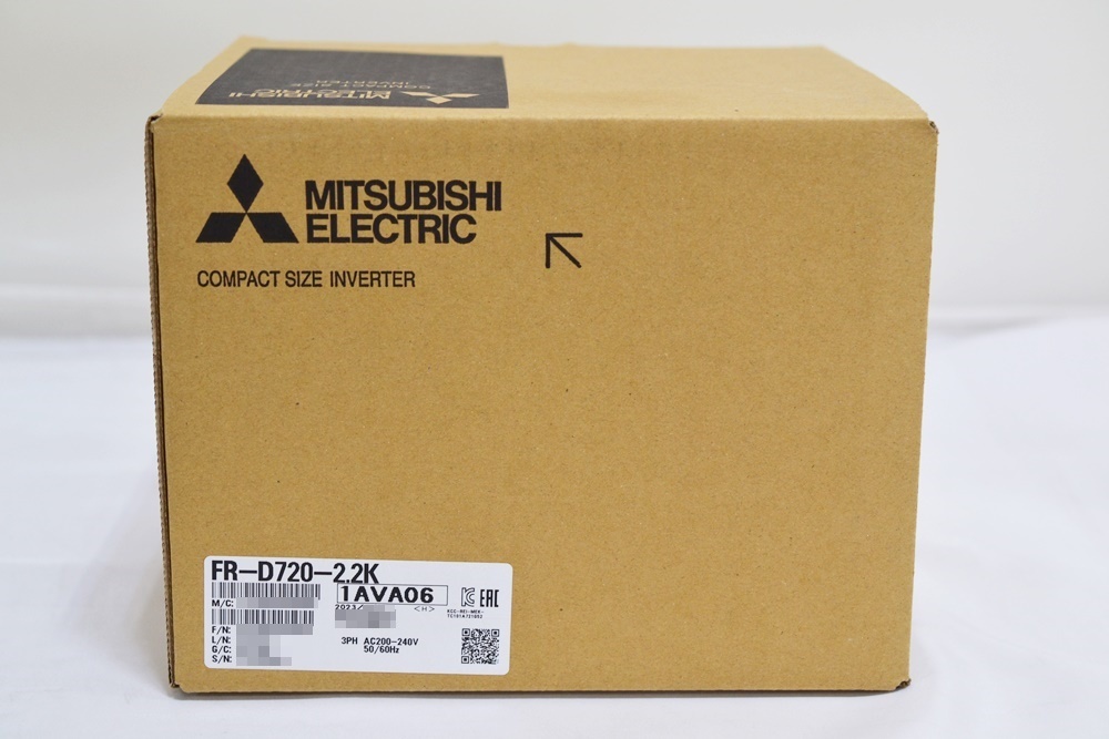 Yahoo!オークション - 未使用 三菱電機 インバータ FR-D720-2.2K Yahoo!オークション - 未使用 三菱電機 インバータ FR-D720-2.2K