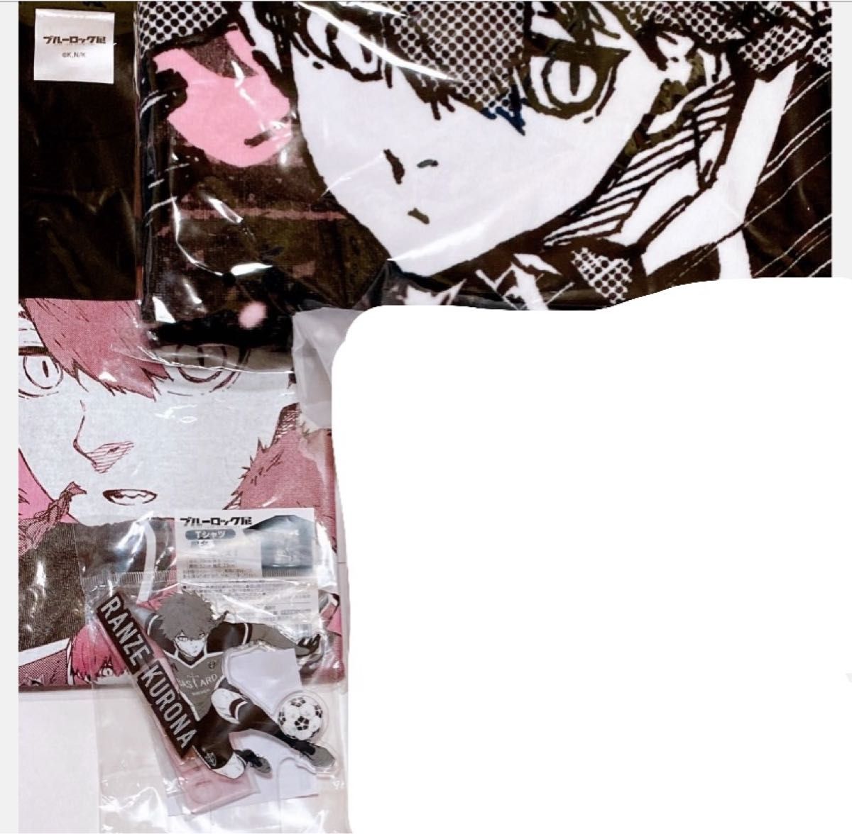 黒名蘭世 tシャツ ビッグタオル 新英雄 アクスタ ブルーロック展 黒名蘭世 tシャツ ビッグタオル 新英雄 アクスタ ブルーロック展