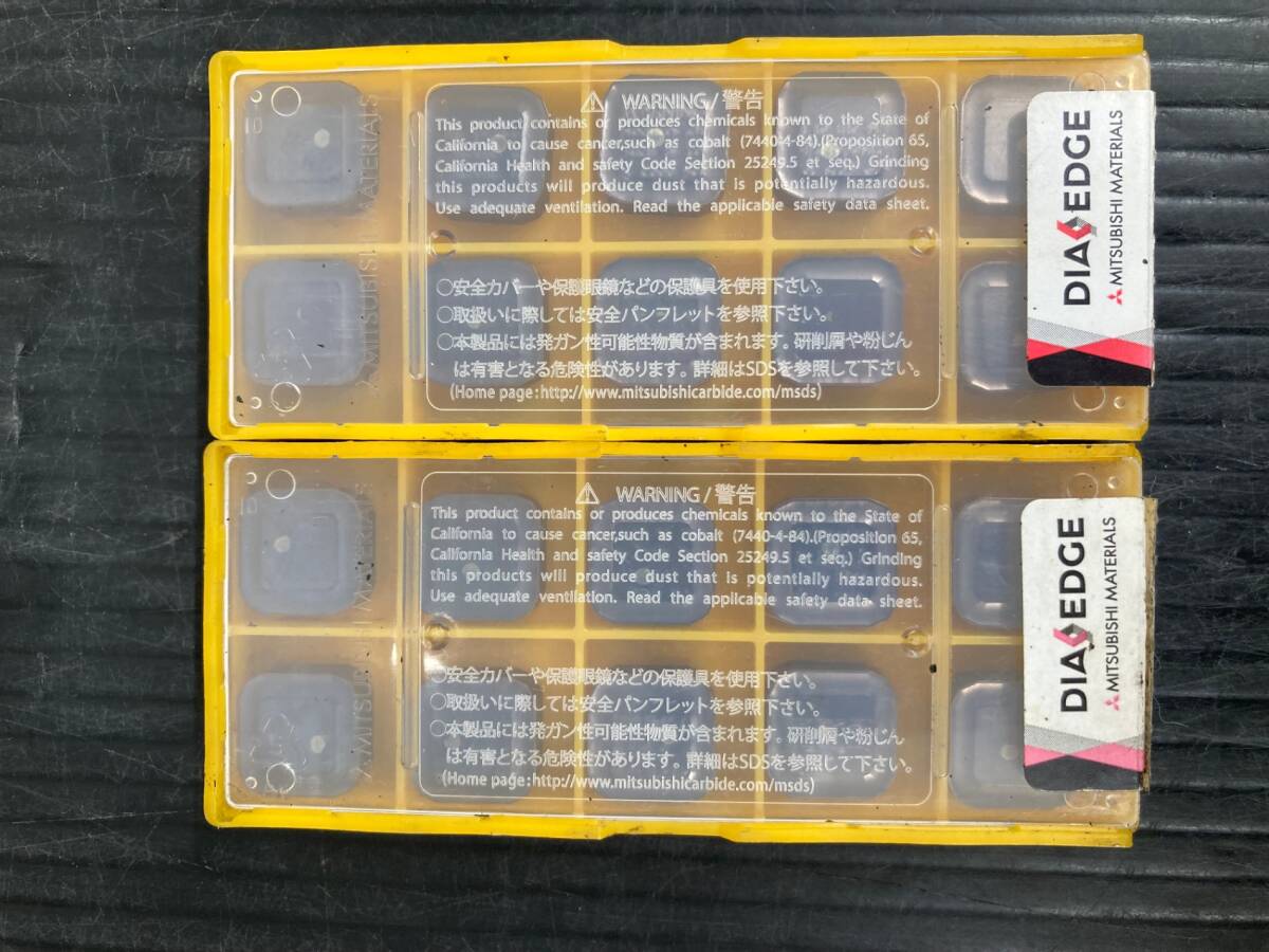 [ долгосрочное хранение не использовался товар ]DIAEDGE*MITSUBISHI карбид chip резец 2 вид суммировать /ITQUEVJKPPZC