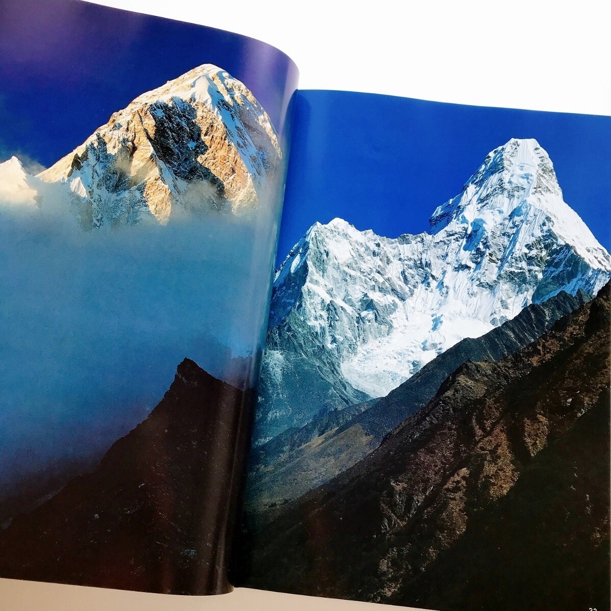 【再入荷!】 Bibian 比比昂- 大型本白旗史朗ヒマラヤ白籏史朗山岳写真集解説 自然、風景