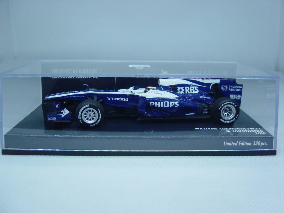 MINICHAMPS 1/43 WILLIAMS FW32 2010 #10 N.HULKENBERG ウィリアムズ ヒュルケンベルグ